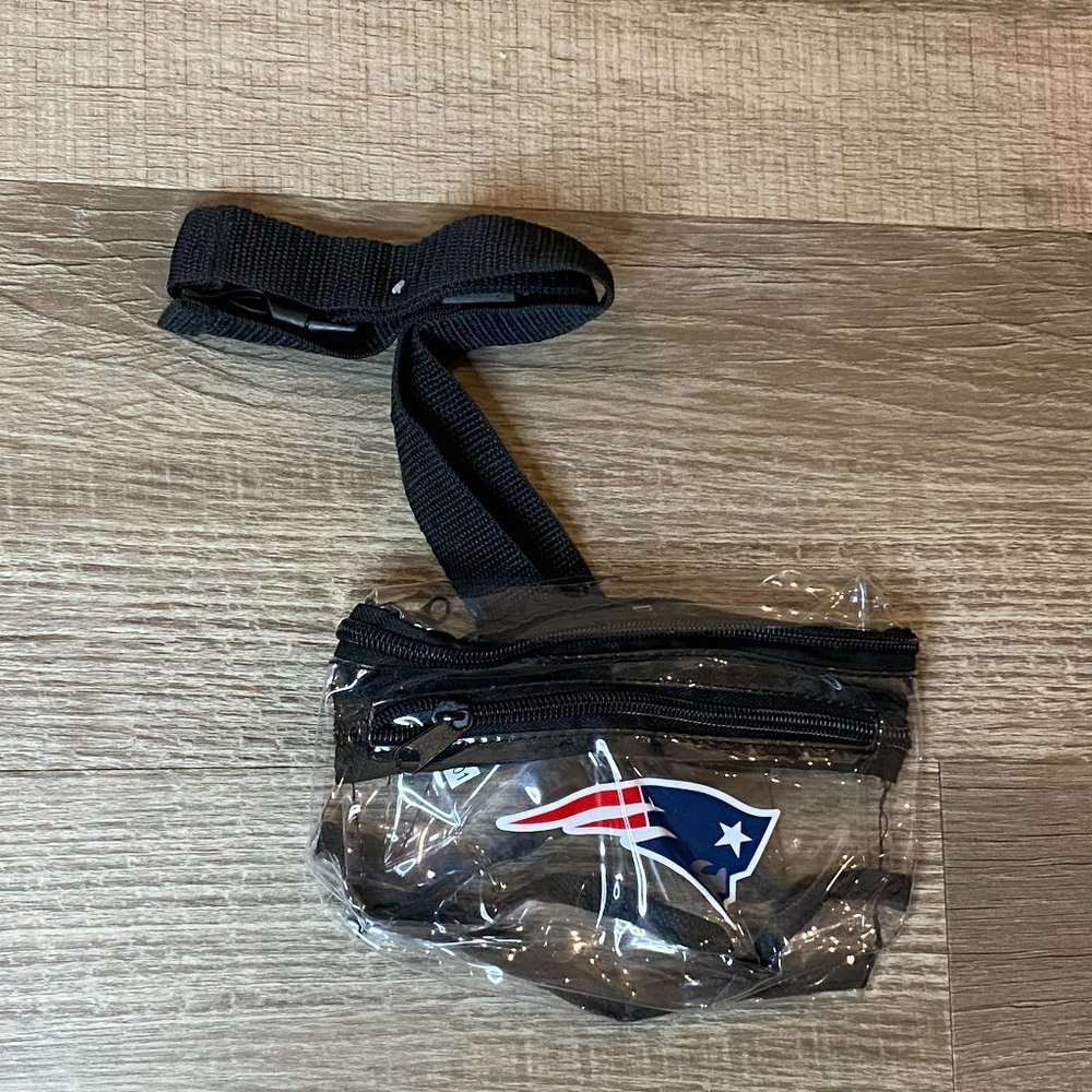 New England Patriots Clear Fanny Pack